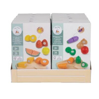 Carrefour My Little Market Set Taglia Cibo 2 Asst FSC 100%