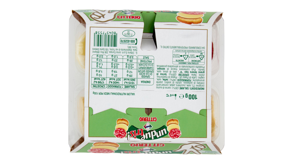 Citterio - Unduetris! Salame