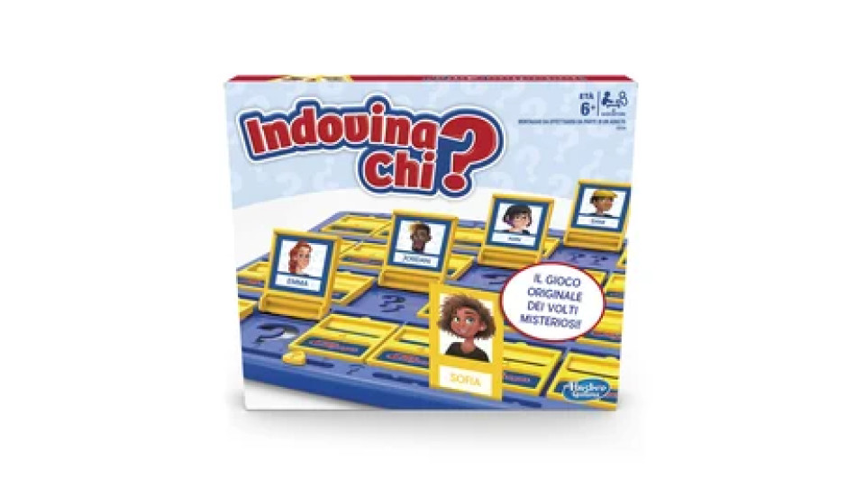 Hasbro Gaming Indovina Chi? (gioco in scatola Gaming - Versione in Italiano)