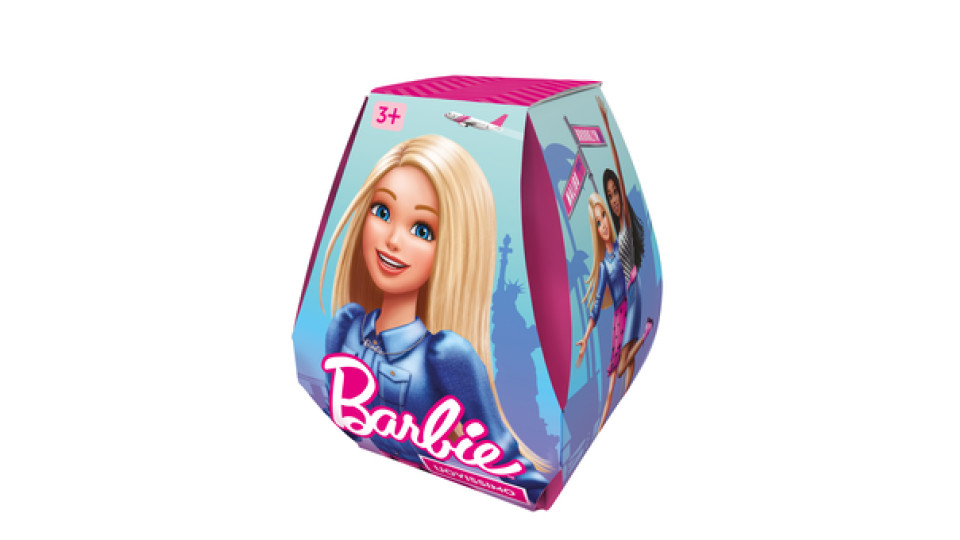 Barbie Uovissimo, include 1 Malibu e tanti accessori per essere una pop-star, 1 microfono, 1 bracciale pop-it, stickers glitterati e gadget a sorpresa, giocattolo per bambini