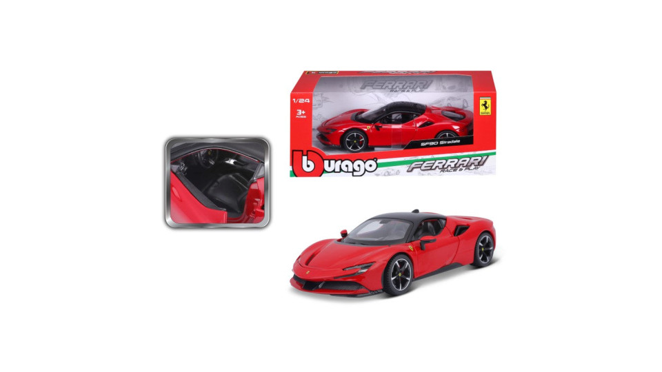 BBURAGO Collezione Ferrari R/P 1:24 Assortito