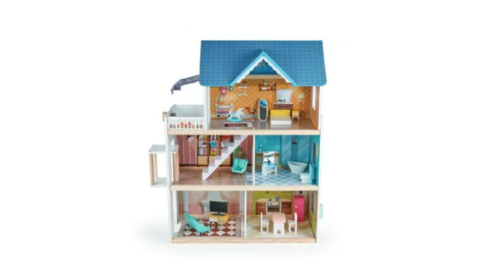 Carrefour Casa delle bambole in legno 100% FSC