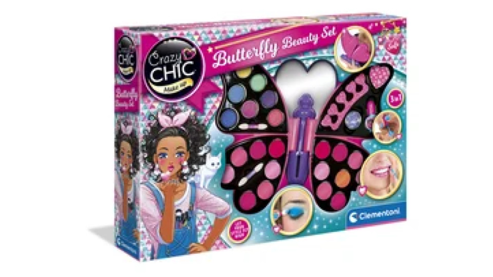 Clementoni Crazy Chic Butterfly beauty set