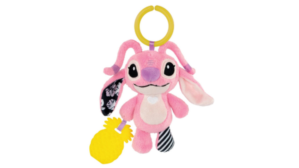 Clementoni Disney Baby Angel Soft Rattle giocattolo da appendere per bambini