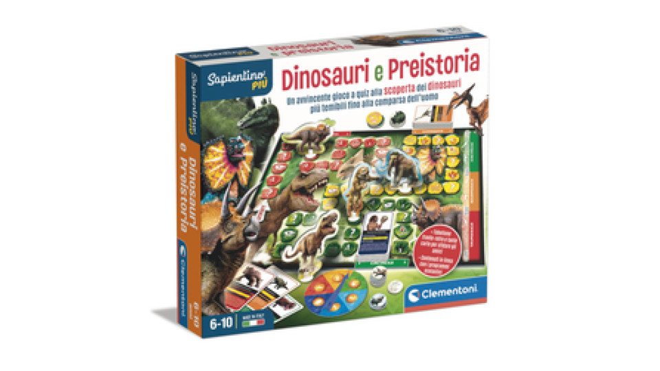 Clementoni Sapientino Più Dinosauri e Preistoria