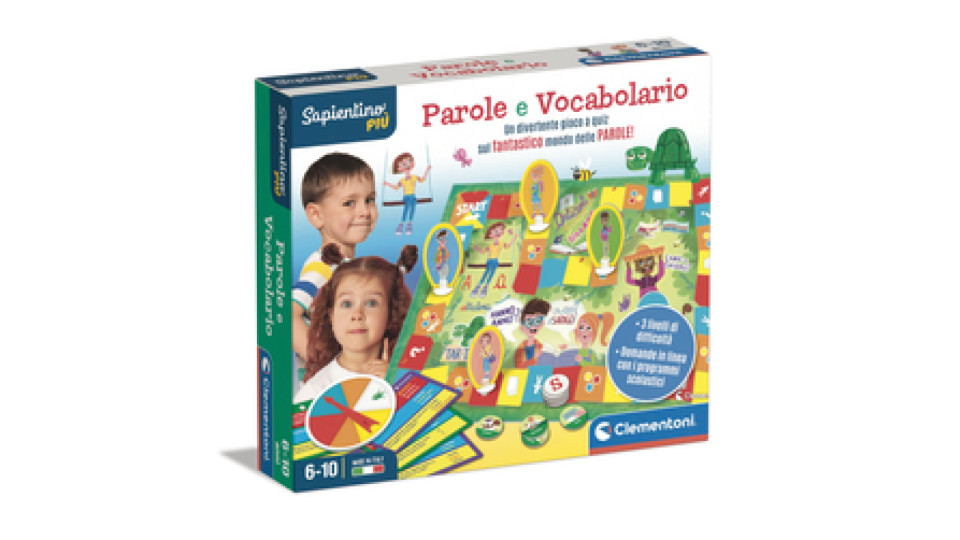 Clementoni Sapientino Più Parole e Vocabolario