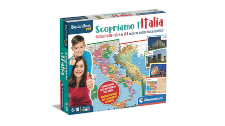 Clementoni Sapientino Più Scopriamo l'Italia