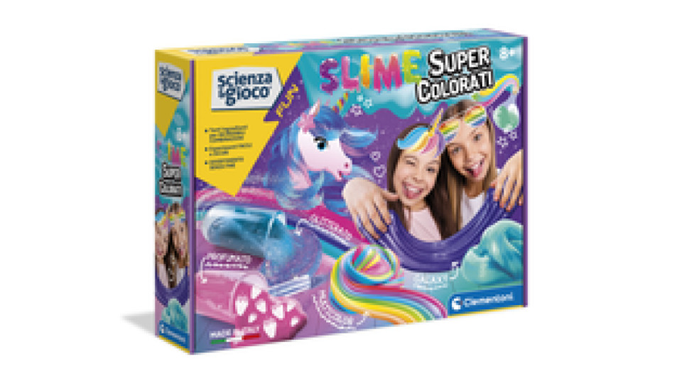 Clementoni Scienza & Gioco Fun - Slime Super Colorati