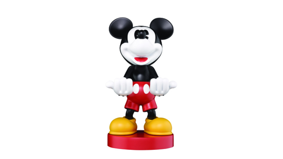 Exquisite Gaming Cable Guys Mickey Mouse Supporto passivo Controller per videogiochi, Telefono cellulare/smartphone Nero, Rosso, Bianco, Giallo