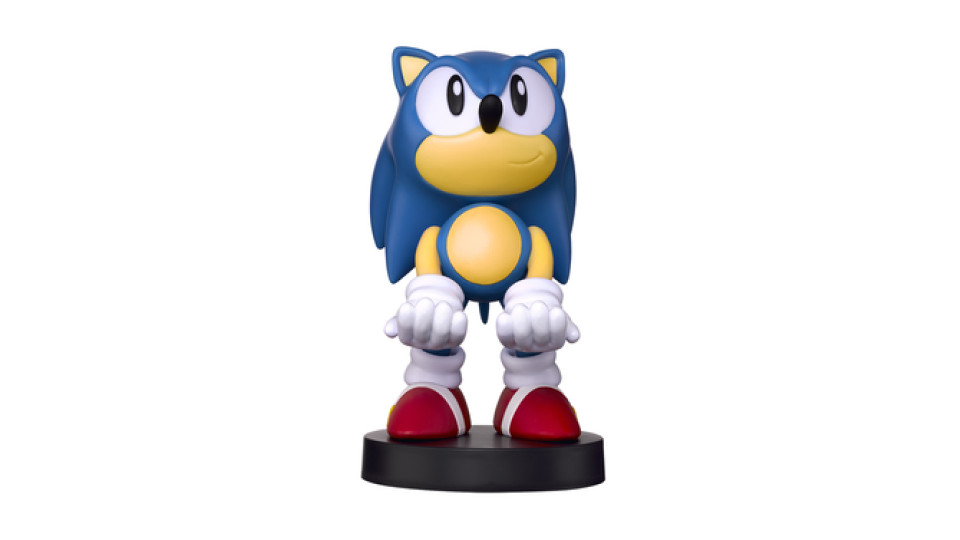 Exquisite Gaming Cable Guys Sonic the Hedgehog Supporto attivo Controller per videogiochi, Telefono cellulare/smartphone Beige, Blu, Rosso, Bianco