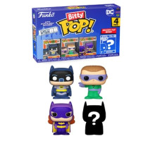 FUNKO POP! Bitty Pop Batman Adam West 4 Personaggi Dc Comics Vinyl Figure - 2,5 Cm