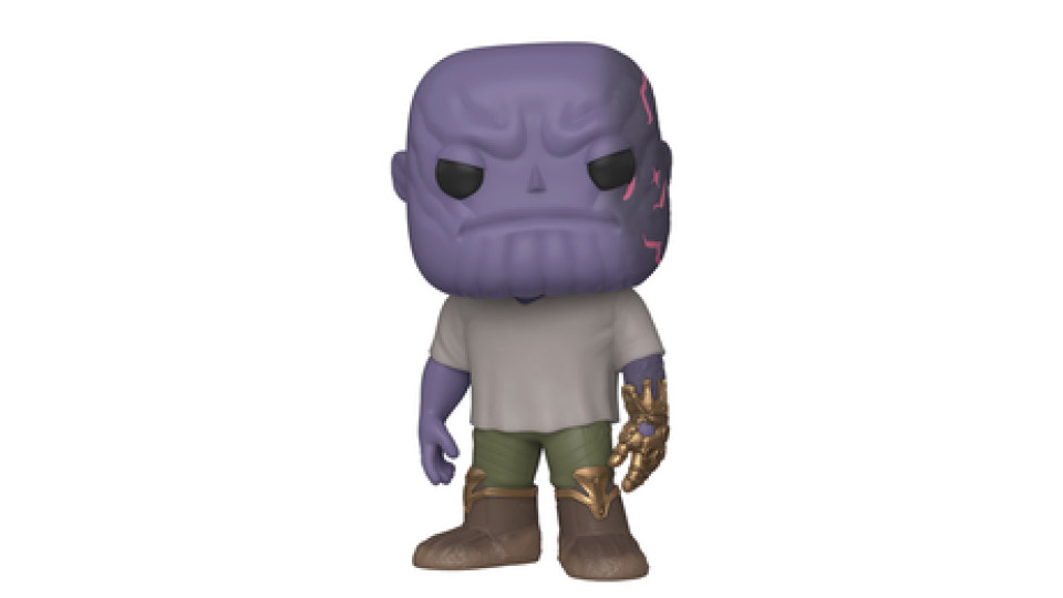 FUNKO POP Marvel: Endgame - Casual Thanos w/Gauntlet
