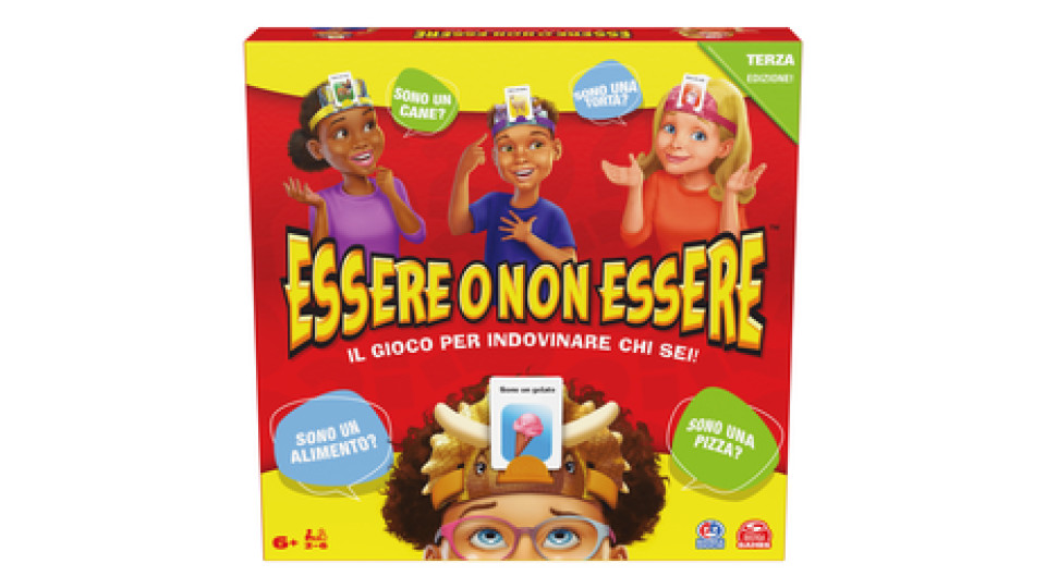 Games Editrice Giochi, Essere o Non Essere , il più classico tra i giochi da tavolo per indovinare chi sei! per bambini e famiglie, dai 7 anni in su, Board game da 3 a 6 giocatori - Per sfide in famiglia