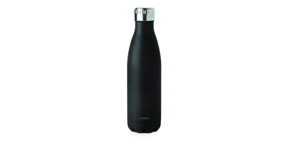Ghidini Cipriano borraccia Uso quotidiano 500 ml Acciaio inox Nero