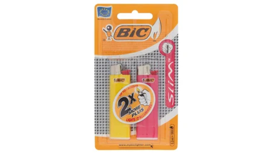 Bic Slim 2 accendini