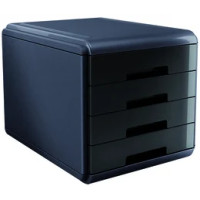 ARDA Cassettiera MyDesk 4 Cassetti My Desk Nero