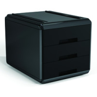 ARDA Minicassettiera MyDesk 3 Cassetti Nero