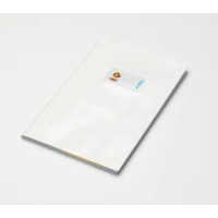 BALMAR 2000 Copertina per quaderno A4 bianco laccato 180μm