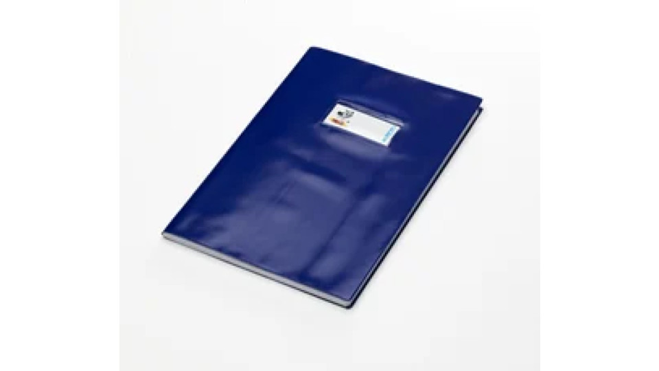 BALMAR 2000 Copertina per quaderno A4 blu laccato 180μm