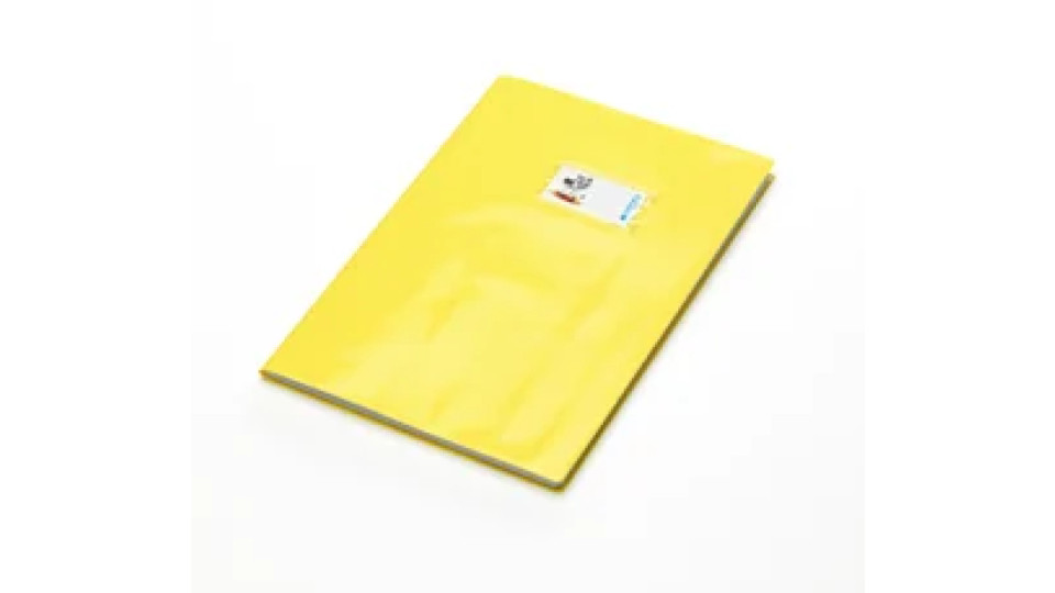 BALMAR 2000 Copertina per quaderno A4 giallo laccato 180μm