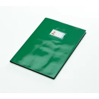 BALMAR 2000 Copertina per quaderno A4 verde laccato 180μm
