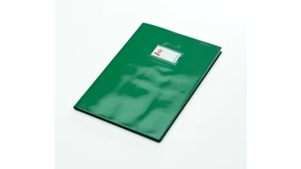 BALMAR 2000 Copertina per quaderno A4 verde laccato 180μm