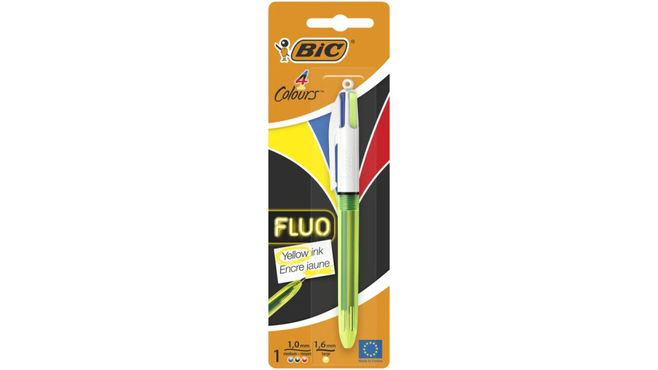 Bic 4 Colours Fluo