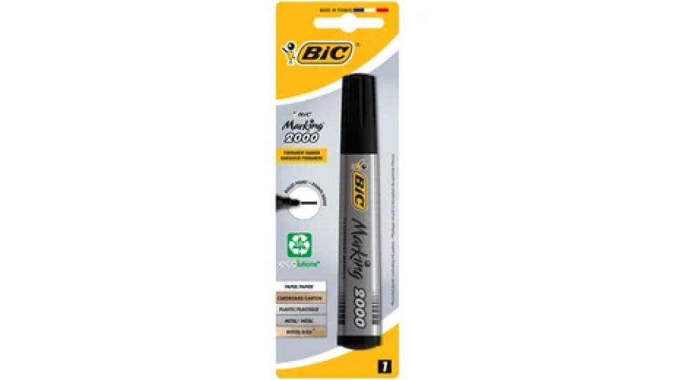 Bic Marking 2000 Permanent Marker 1.7 mm 1 nero