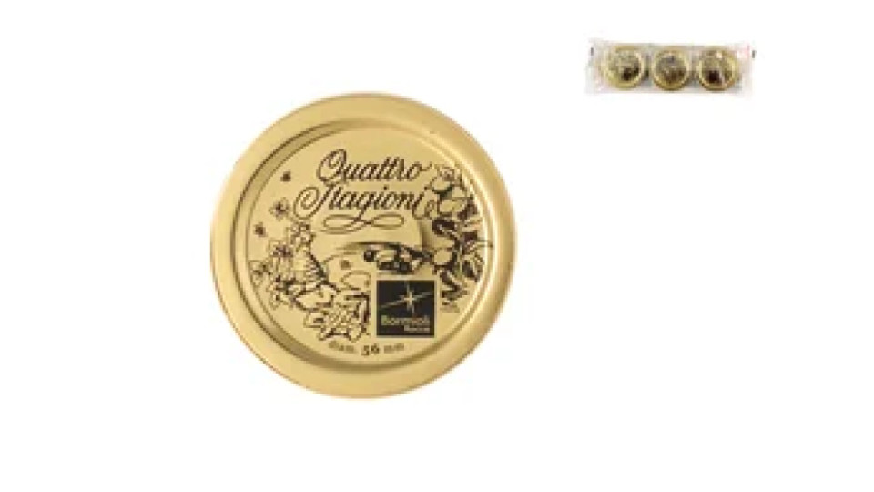Bormioli Rocco set 3 Tappi per Bottiglie diametro 56 mm
