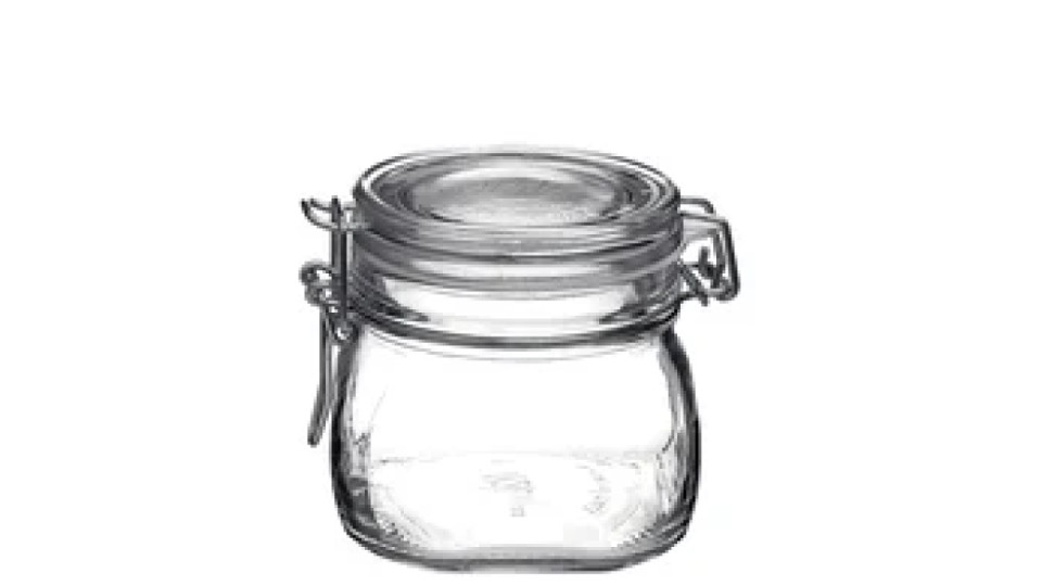 Bormioli Rocco Vaso Vetro Fido con Tappo Ermetico 0,5 lt