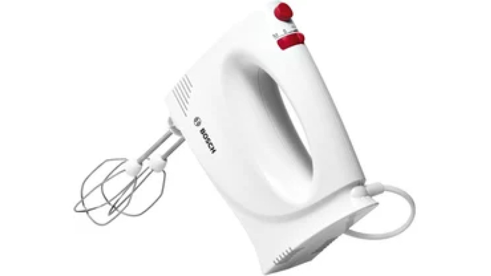 Bosch MFQP1000 Sbattitore YourCollection 300 W Bianco, Rosso