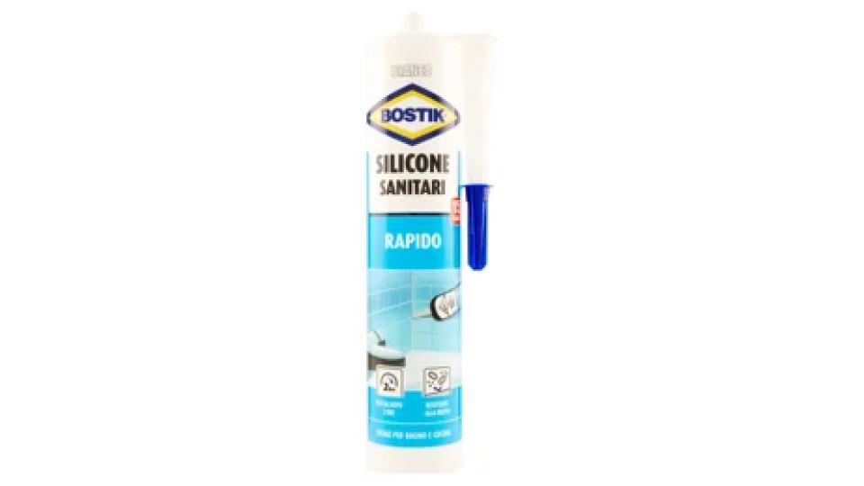 Bostik Silicone Sanitari Bianco 280 ml