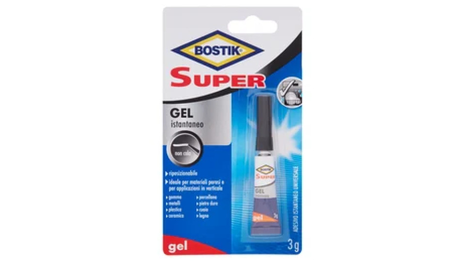 Bostik Super Gel istantaneo 3 g