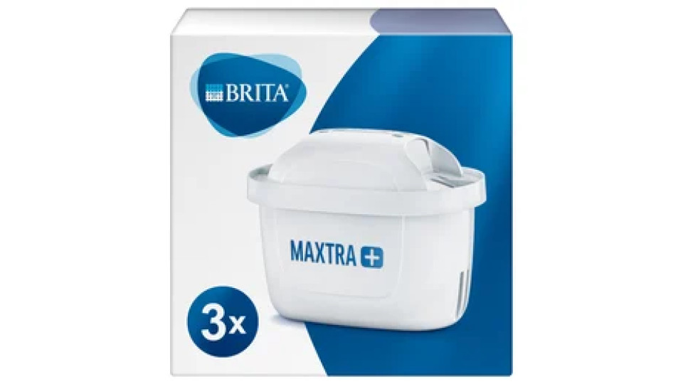 Brita Filtri per acqua MAXTRA+ Pack 3 - per 3 mesi di filtrazione
