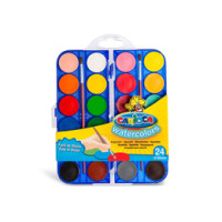 Carioca Watercolors pittura ad acqua Multi Palette 24 pz