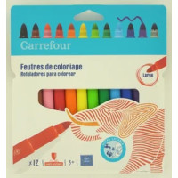Carrefour 12 Pennarelli punta larga
