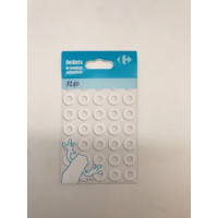 Carrefour 240 Anelli per rinforzo buchi fogli