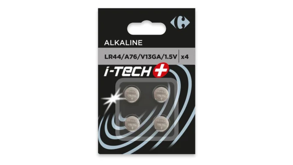 Carrefour 4 Pile alcaline LR44