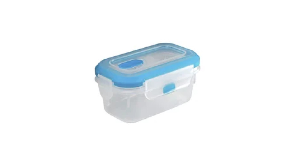 Carrefour Contenitore Rettangolare in plastica con valvola 380ml