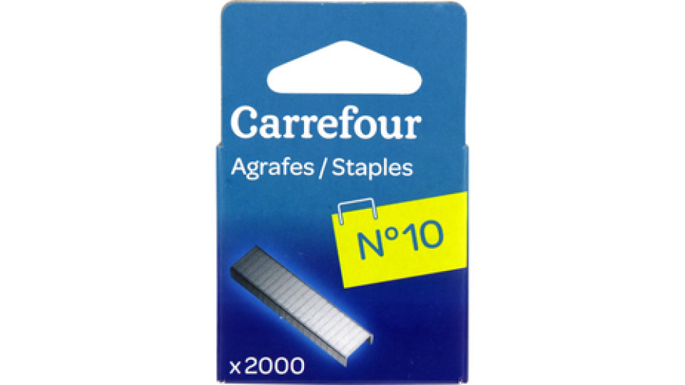 Carrefour Graffette per agganciatrici 2000 pezzi