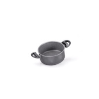 Carrefour Home Casseruola 2 manici 20 cm per induzione con rivestimento effetto pietra