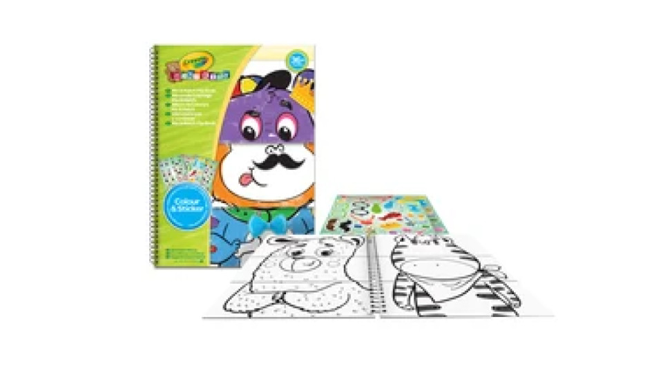 Crayola Album Abbina & Colora MINI KIDS