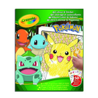 Crayola Album adesivi-coloring pokemon