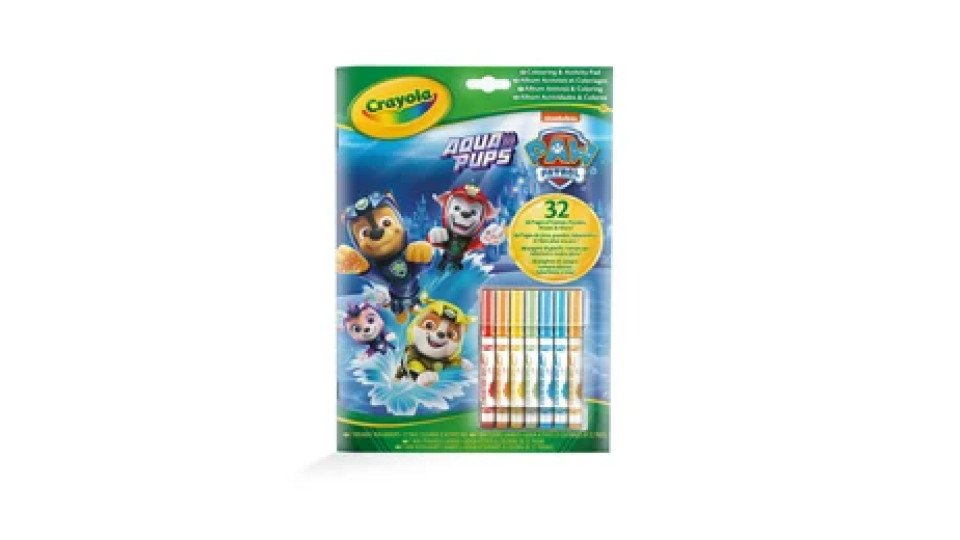 Crayola Album Attività & Coloring Paw Patrol