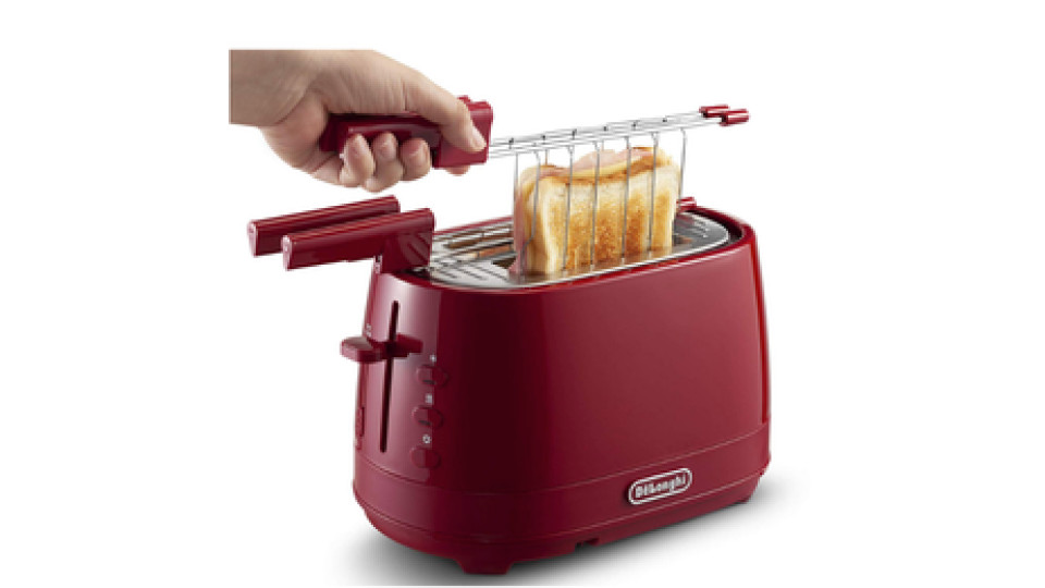 De’Longhi CTLAP2203.R 2 fetta/e 550 W Rosso