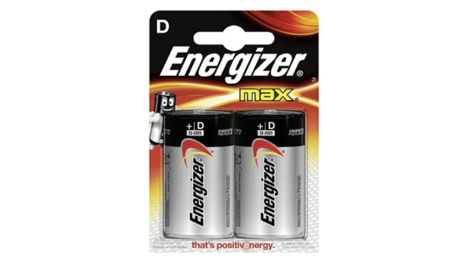 Energizer E300129200 batteria per uso domestico Batteria monouso D Alcalino