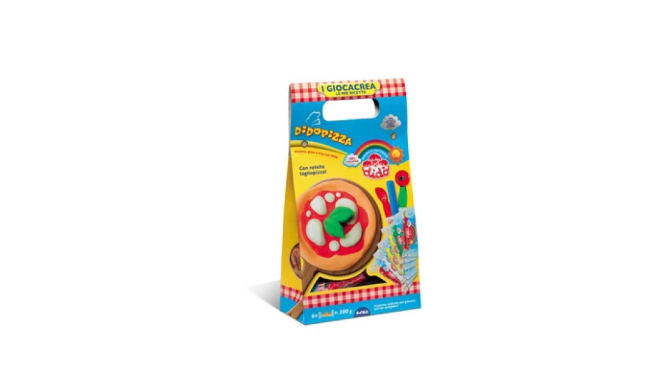 F.I.L.A. 399000 composto per ceramica e modellazione Pasta modellabile Verde, Arancione, Rosso, Bianco, Giallo