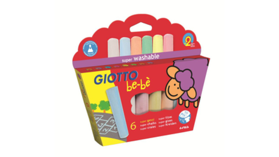 F.I.L.A. Astuccio 6 Supergessi Giotto Bebe'