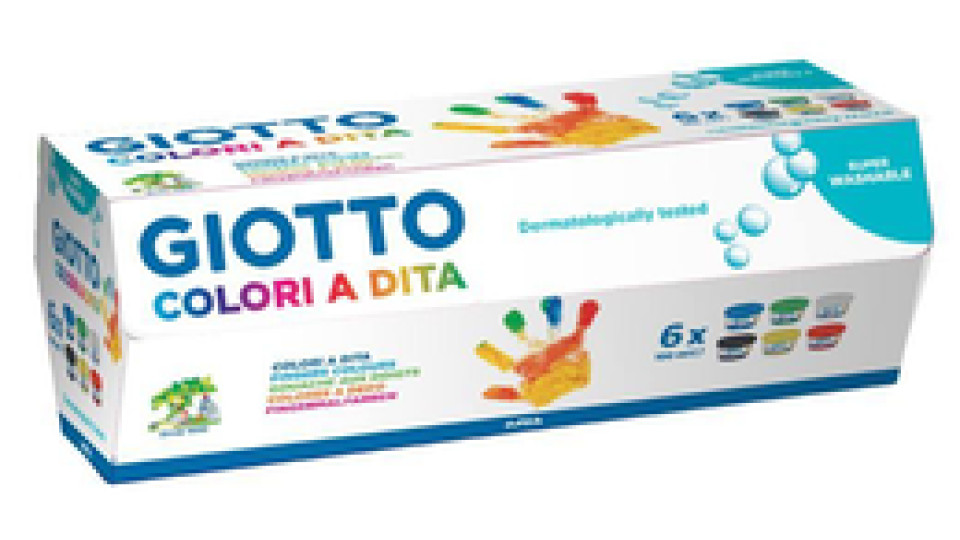 F.I.L.A. Cf 6 Barattoli 100Ml Giotto Dita