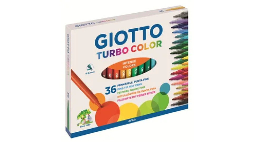 F.I.L.A. Giotto Turbo Color 36 Pennarelli